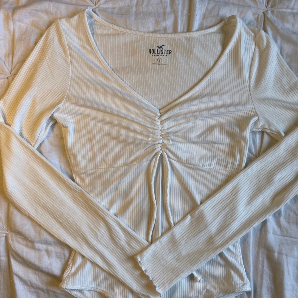 white body suit || Holister